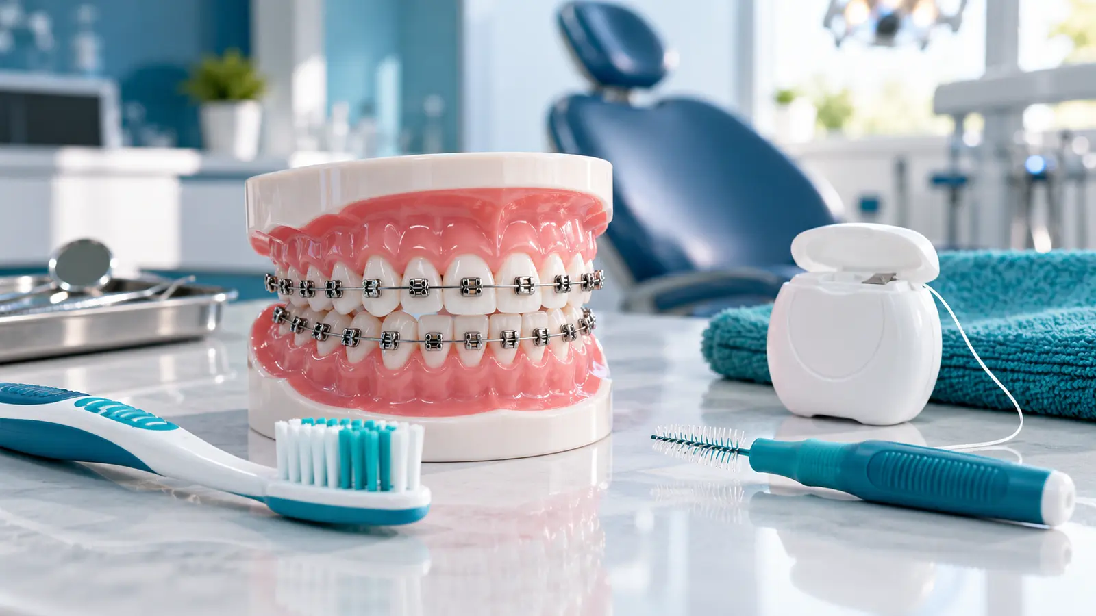 نصائح مفيده خلال علاج تقويم الأسنان